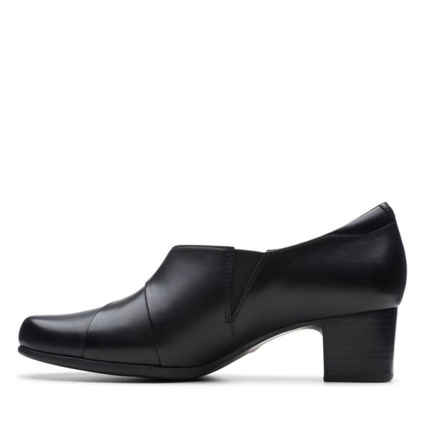 Clarks Womens Un Damson Adele Heels Black | CA-2647180